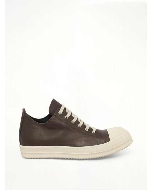 Rick Owens Black Low Sneaks for men