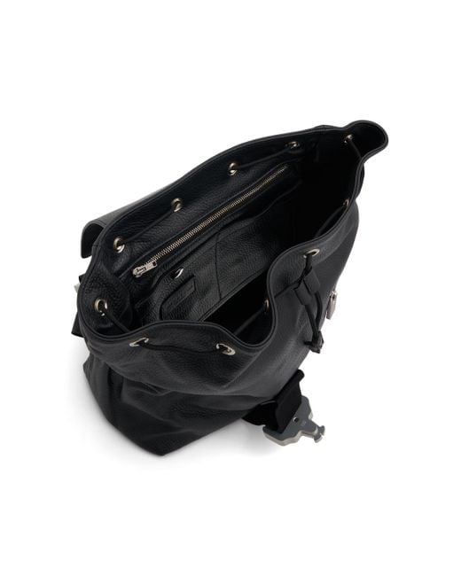 1017 ALYX 9SM Black Tank Backpack, , 100% Calf Leather for men