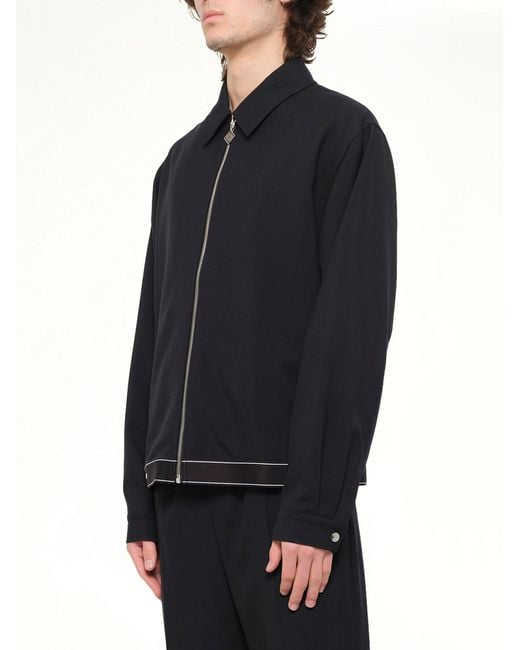 Casablanca Blue Tailored Sports Jacket for men