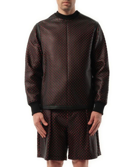 Givenchy Gray Leather Sweatshirt, 100% Leather, Size: Medium for men