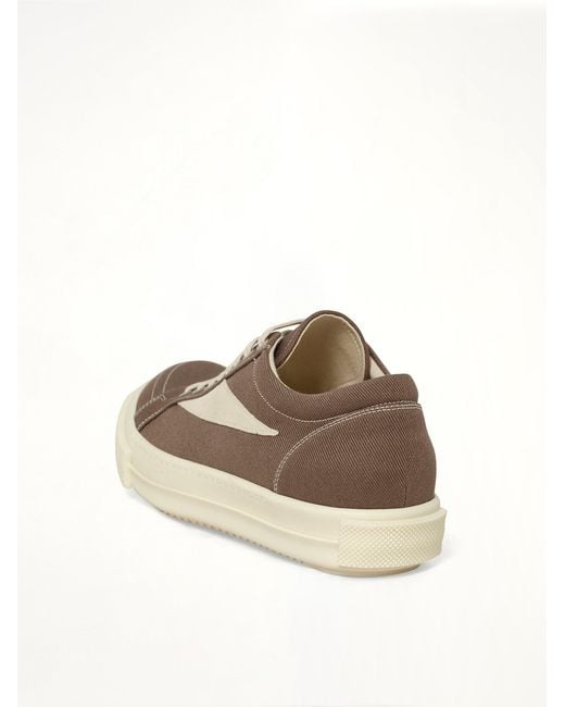 Rick Owens Brown Vintage Sneaks for men