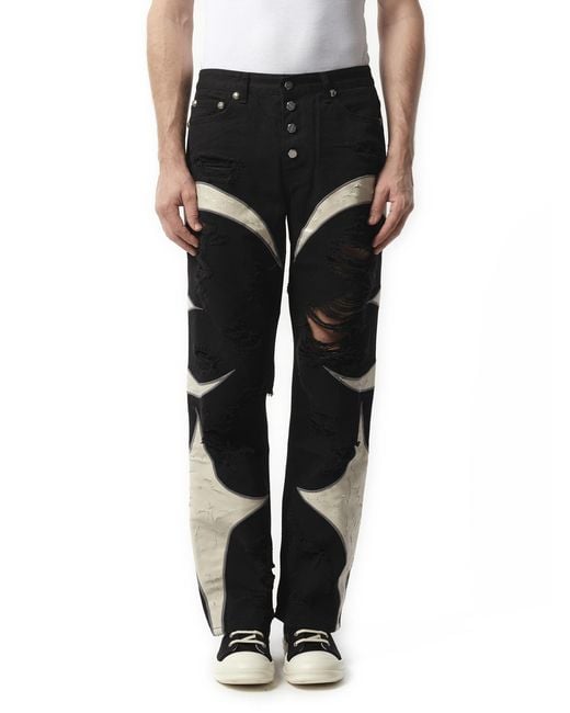 THUG CLUB Tc Leather Washing Denim Pants War Ver, 100