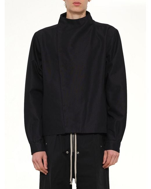 Rick Owens Black Lpm Jacket for men