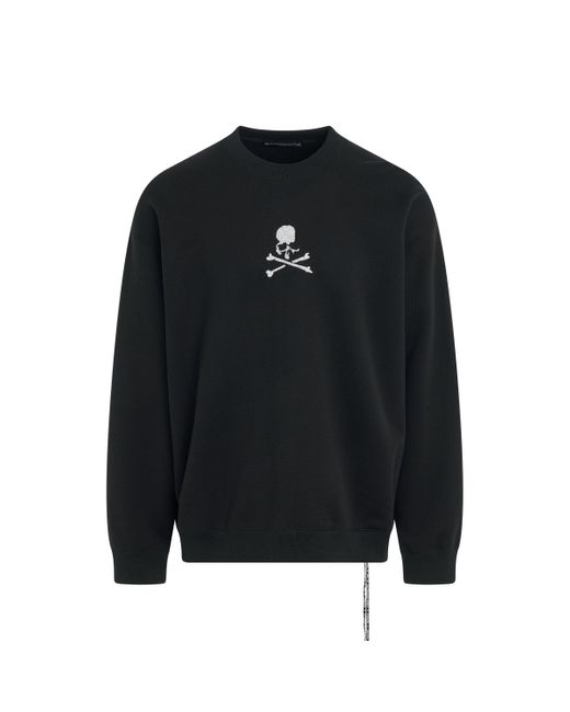 Mastermind Japan Black 'Loopweel Boxy Fit Sweatshirt, , 100% Cotton, Size: Small for men