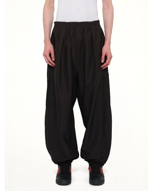 Willy Chavarria Black Adidas X Chavarria Dress Twill Track Pant for men
