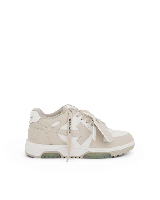 Off-White c/o Virgil Abloh White Off- Out Of Office Calf Leather Sneakers Colour, /, 100% Rubber