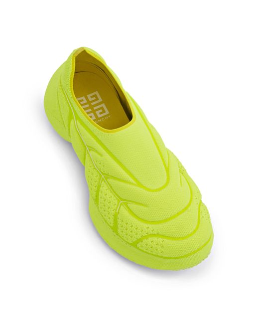 Givenchy Yellow Tk 360 Plus Sneakers, Fluo/, 100% Polyester
