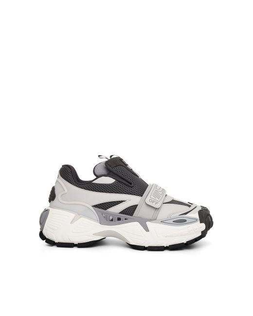 Off-White c/o Virgil Abloh White Off- Glove Slip On Sneakers, Light, 100% Polyester for men