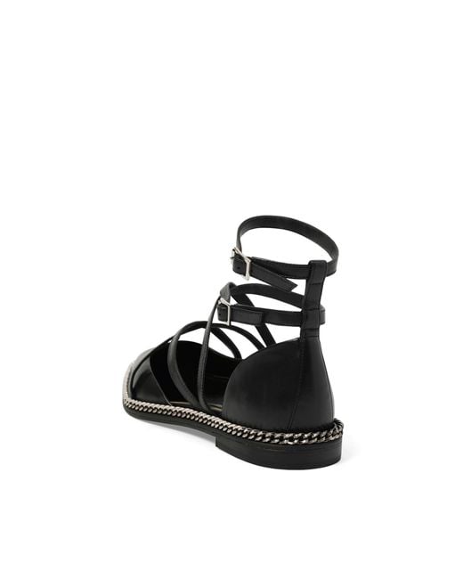 Lanvin Black Laced Ballerina