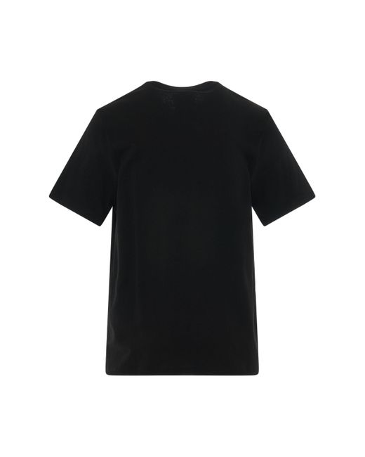 Doublet Black 'Knit T-Shirt, Short Sleeves, , 100% Cotton, Size: Small for men