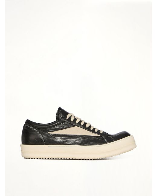 Rick Owens White Vintage Lamb Sneaks for men