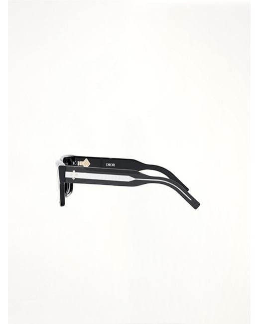 Dior Black Cd Diamond S3F 10A055 Sunglasses