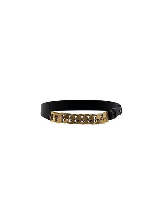 Givenchy White Mid Chain Belt 25Mm