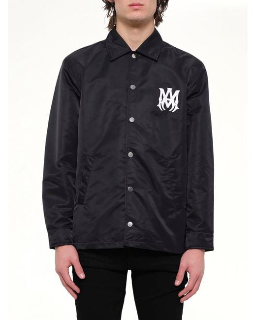 Amiri Blue Ma Coach Jacket for men