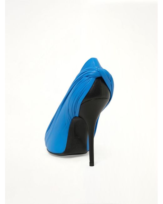 Balenciaga Blue Heel Shoes