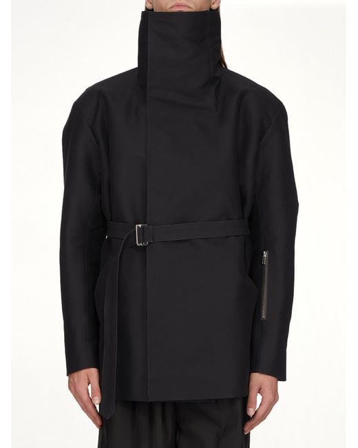 Rick Owens Black Dracucaban Jacket for men