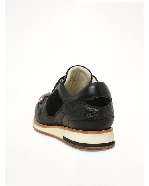 Lanvin Black Running Sneaker