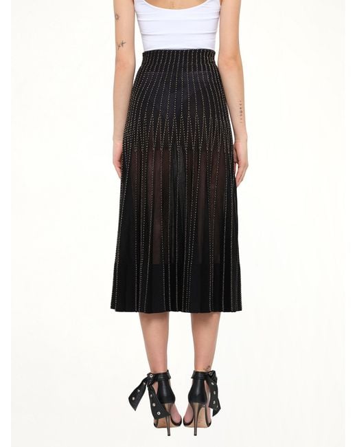 McQueen Black Skirt