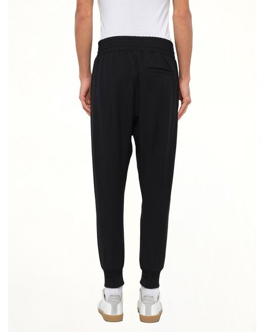 Wooyoungmi Black Woven Pants for men