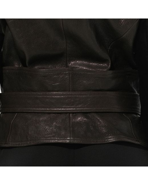 Givenchy Black Lamb Leather Jacket, , 100% Leather