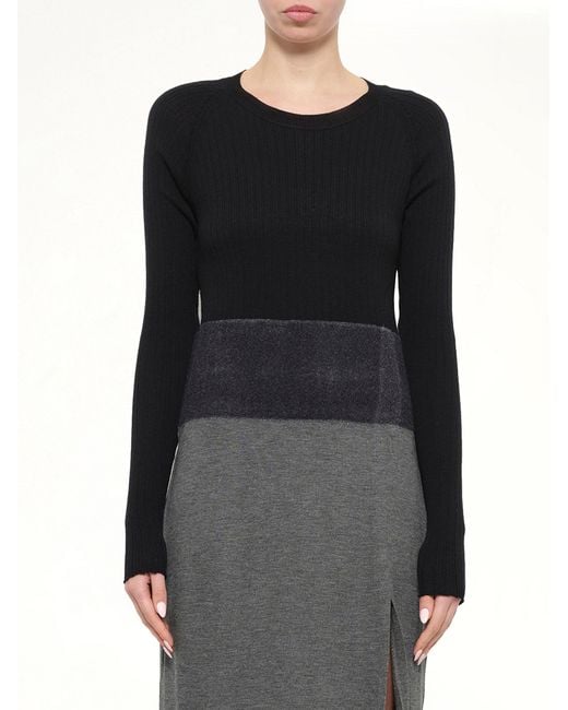Neil Barrett Black Woven Dress