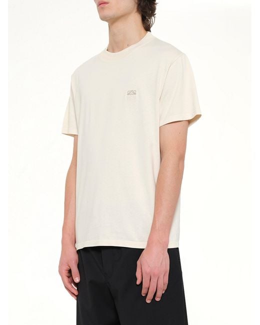 Loewe White Regular Fit T-Shirt for men