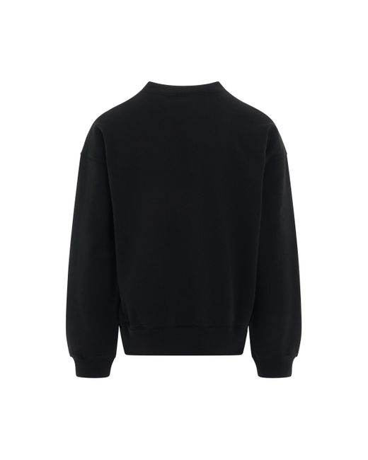 Balenciaga Black 'Cities Paris Sweatshirt, Long Sleeves, , 100% Cotton, Size: Small for men