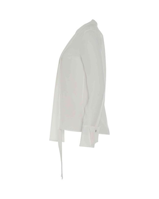 Givenchy White Silk Blouse