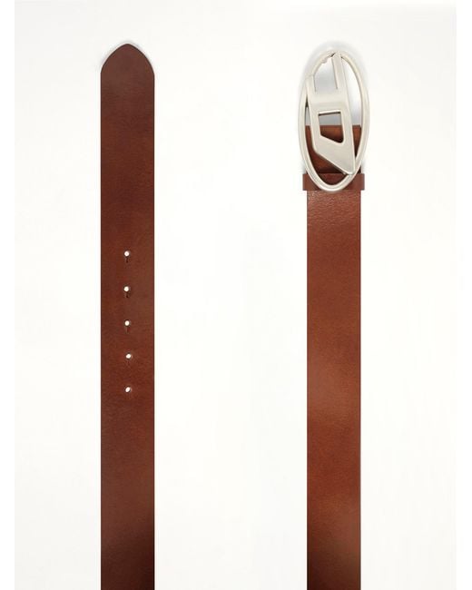 DIESEL Brown B-1Dr Belt for men
