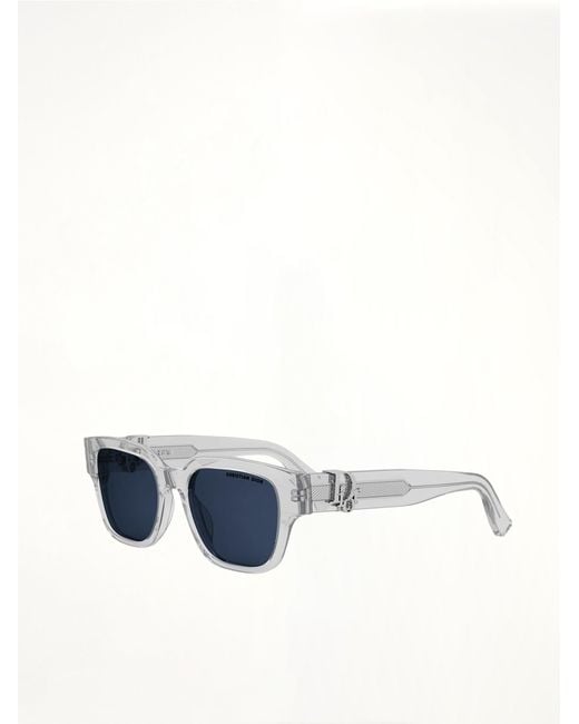 Dior Blue Oblique S1F 85B054 Sunglasses