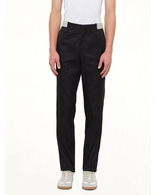 McQueen Black Pants for men