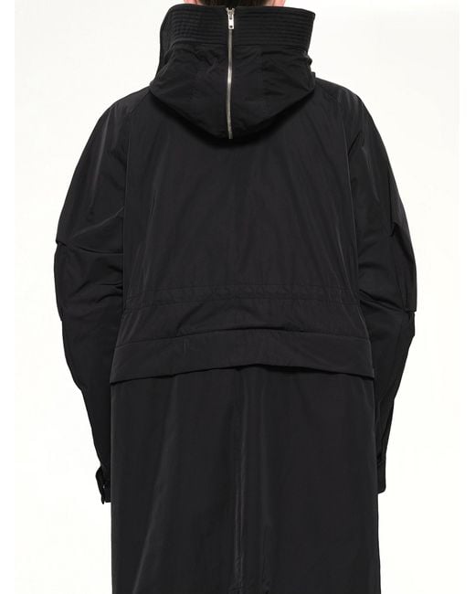 Juun.J Black Outer Coat for men