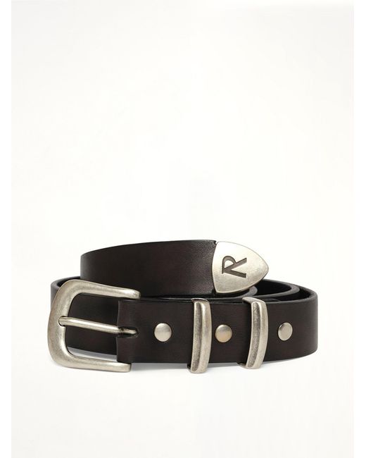 Represent Black Rodeo Belt for men