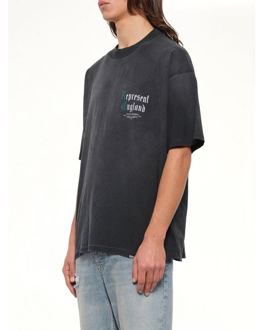 Represent Black Private Members T-Shirt for men