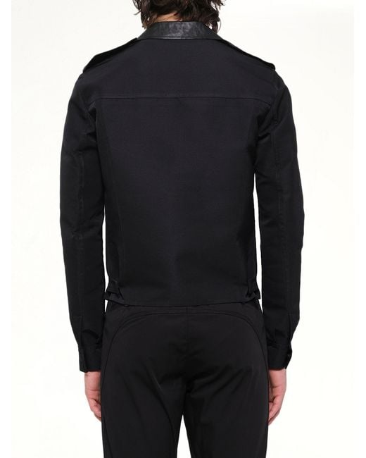 Lanvin Black Seamless Blouson for men