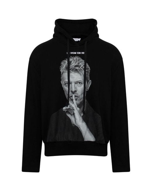 Ih Nom Uh Nit Black Bowie Silence Hoodie for men