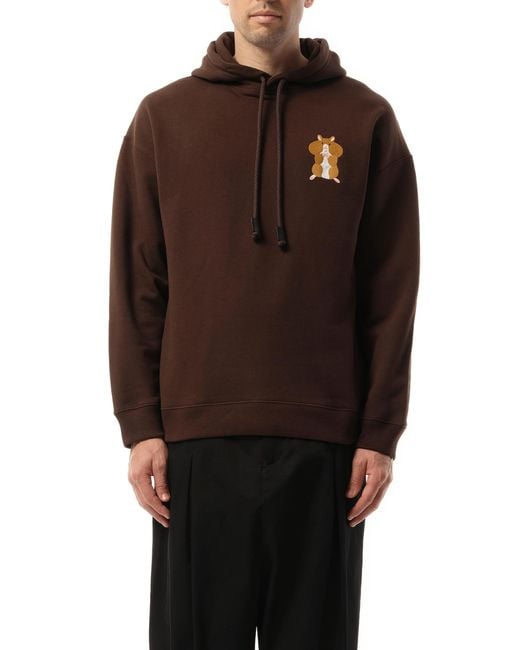 Loewe Suna Fujita Hamster Hoodie, 100% Cotton, Size: Medium