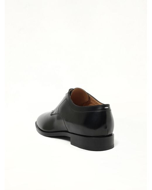 Maison Margiela Black Tabi Lace-Up Derby for men