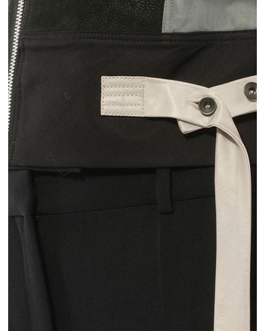 Rick Owens Black Nymph Biker Leather, , 100% Leather