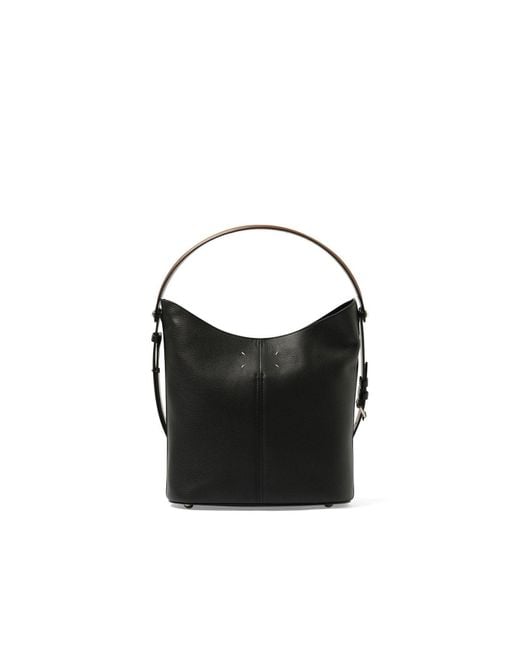 Maison Margiela Black Dress-Age Hobo Bag, 100% Brass