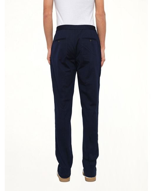Lanvin Blue Straight Pant for men