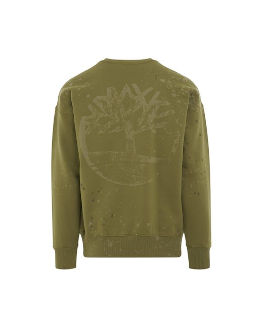 A_COLD_WALL* Green X Acw X Timberland Sweatshirt, Long Sleeves, Moss, 100% Cotton, Size: Large for men