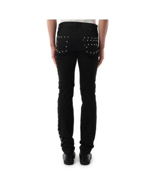 Givenchy Black Studded Jeans for men