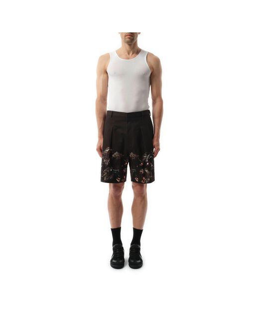 Givenchy Black Bermuda Shorts for men