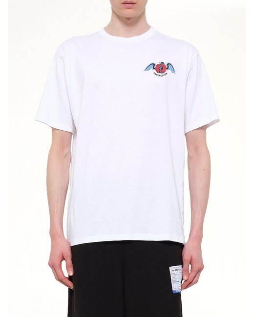 Undercover White Apple Wings T-Shirt for men