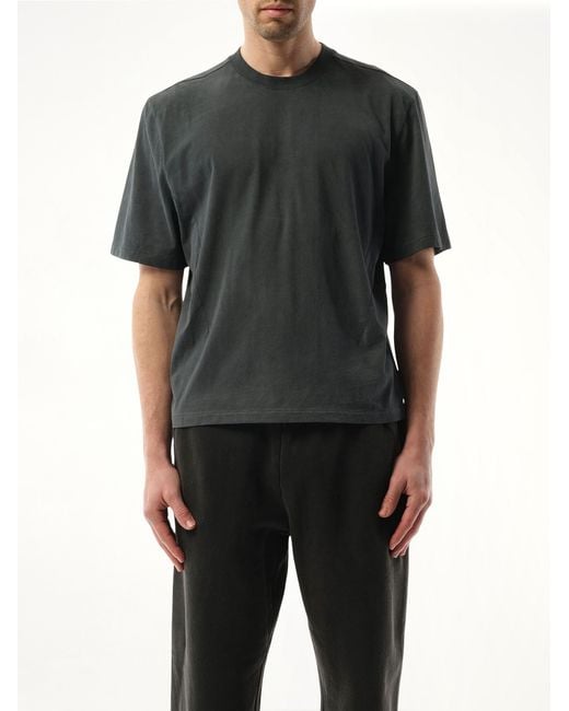 Entire studios Black Dart T-Shirt, Short Sleeves, 100% Cotton for men