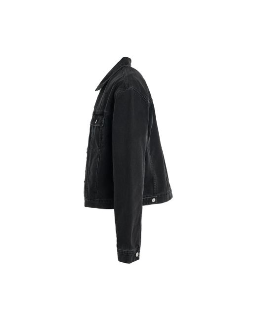 Jacquemus Black La Veste Denimes Jacket, Long Sleeves, , 100% Cotton for men