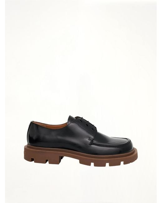 Maison Margiela Black Ivy Derby Shoes, 100% Polyurethane for men