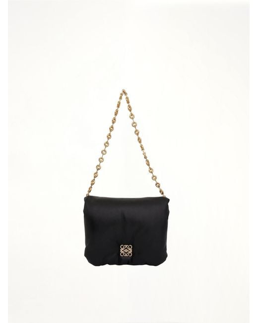 Loewe Black Puffer Goya Bag