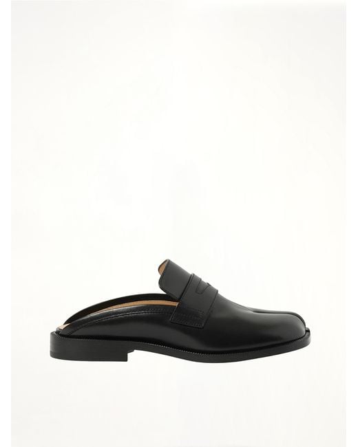 Maison Margiela Black Tabi City Loafer Mule